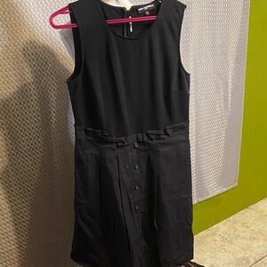 🍄Karl Langerfeld Elegant Black Sleeveless Dress